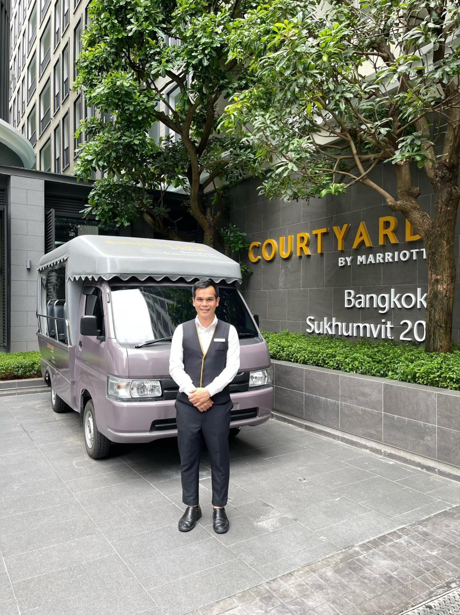 Courtyard By Marriott Bangkok Sukhumvit 20 Hotell Exteriör bild